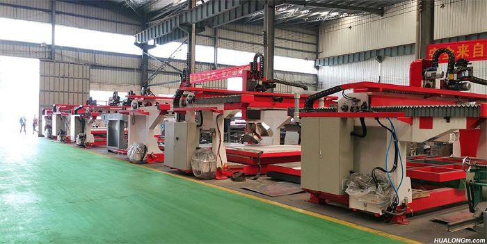5 ass cnc grantu zāģu rūpnīca (001) 5 Axis cnc grantie saw factory(001)