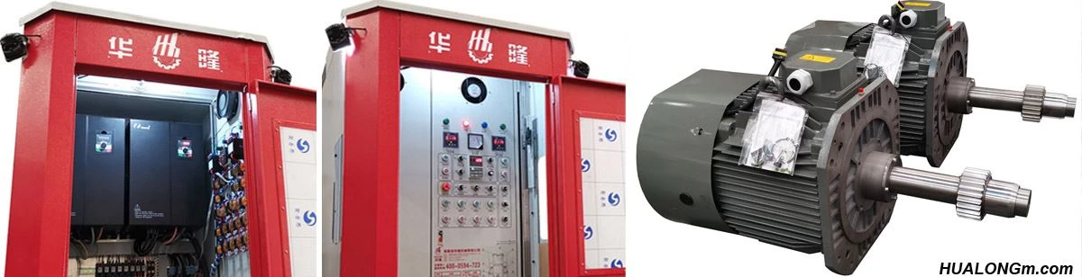 Electric cabinet of stone quarry saw